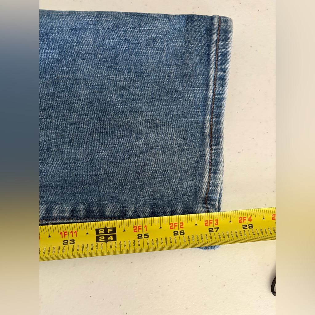 Upwest Jeans Vintage Utility Denim Pant Elastic Shirt Waist Size Large Euc 522 — image 5 of 8